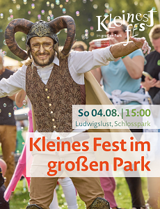 Spielplan Kleines Fest im großen Park Ludwigslust 2024 Sonntag